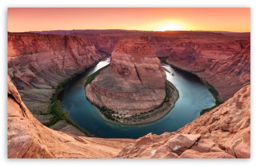 Horseshoe Bend, Colorado River, Arizona, Travel, Hiking, Canyon UltraHD Wallpaper for UHD 16:9 ; HD 16:9 ; UltraWide 21:9 24:10 ; Widescreen 16:10 5:3 ; Fullscreen 4:3 5:4 3:2 ; Tablet 1:1 ; Mobile 9:16 9:19.5 9:20 9:21 9:22 10:16 2:3 3:5 3:4 ;