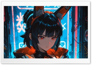 Hoshimi Miyabi - Zenless Zone Zero 4K UHD Wallpaper for Widescreen and UltraWide Desktop, UltraHD TV, Smartphone, Tablet