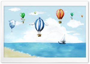 Hot Air Balloon Festival Ultra HD Wallpaper for 4K UHD Widescreen desktop, tablet & smartphone