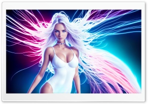 Hot Beautiful Girl Digital Art Ultra HD Wallpaper for 4K UHD Widescreen desktop, tablet & smartphone