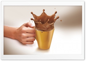 Hot Chocolate Mug Ultra HD Wallpaper for 4K UHD Widescreen desktop, tablet & smartphone