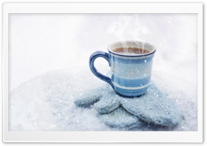 Hot Coffee, Winter Ultra HD Wallpaper for 4K UHD Widescreen desktop, tablet & smartphone