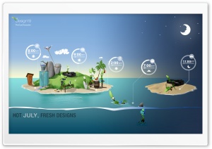 Hot July Ultra HD Wallpaper for 4K UHD Widescreen desktop, tablet & smartphone