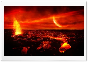 Hot Lava Ultra HD Wallpaper for 4K UHD Widescreen desktop, tablet & smartphone