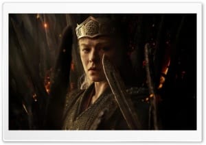 House of the Dragon S3 Emma DArcy as Rhaenyra 4K UHD Wallpaper for Widescreen and UltraWide Desktop, UltraHD TV, Smartphone, Tablet