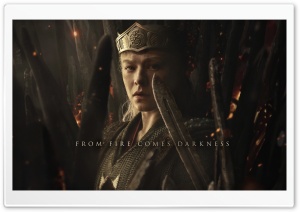 House of the Dragon Season 3, Rhaenyra Targaryen 4K UHD Wallpaper for Widescreen and UltraWide Desktop, UltraHD TV, Smartphone, Tablet