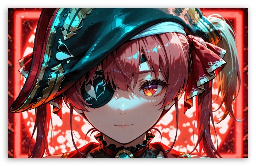 Houshou Marine - Virtual YouTuber UltraHD Wallpaper for Widescreen 16:10 ;