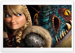 How To Train Your Dragon 2 Astrid Ultra HD Wallpaper for 4K UHD Widescreen desktop, tablet & smartphone