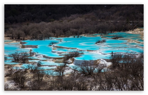 Huanglong Travertine Pools, Scenic China UltraHD Wallpaper for UHD 16:9 ; HD 16:9 ; UltraWide 21:9 24:10 32:9 32:10 ; Widescreen 16:10 5:3 ; Fullscreen 4:3 5:4 3:2 ; Tablet 1:1 ; Mobile 9:16 9:19.5 9:20 9:21 9:22 10:16 2:3 3:5 3:4 ; Dual 16:10 5:3 16:9 4:3 5:4 3:2 ;