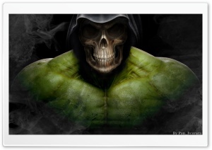Hulkeleton Ultra HD Wallpaper for 4K UHD Widescreen desktop, tablet & smartphone