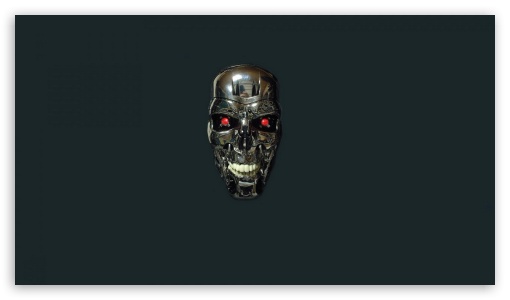 Human Robot Head UltraHD Wallpaper for HD 16:9 ;