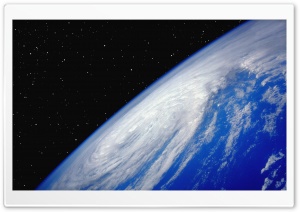 Hurricane From Space Ultra HD Wallpaper for 4K UHD Widescreen desktop, tablet & smartphone