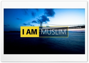 I am Muslim Ultra HD Wallpaper for 4K UHD Widescreen desktop, tablet & smartphone