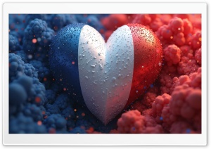I Love France 4K UHD Wallpaper for Widescreen and UltraWide Desktop, UltraHD TV, Smartphone, Tablet
