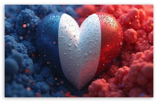 I Love France UltraHD Wallpaper for Widescreen 16:10 ;
