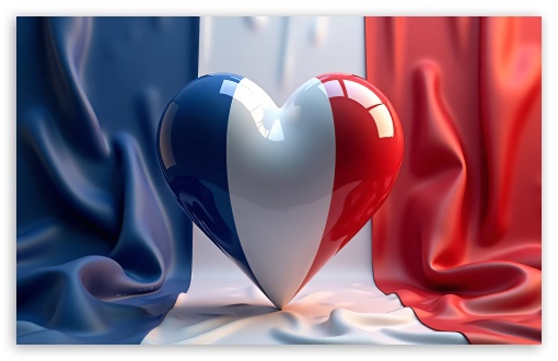 I Love France UltraHD Wallpaper for Widescreen 16:10 ;