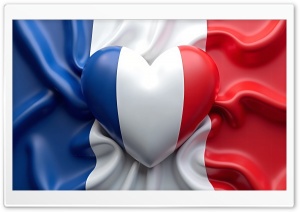 I Love France 4K UHD Wallpaper for Widescreen and UltraWide Desktop, UltraHD TV, Smartphone, Tablet