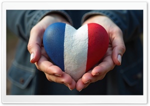 I Love France 4K UHD Wallpaper for Widescreen and UltraWide Desktop, UltraHD TV, Smartphone, Tablet