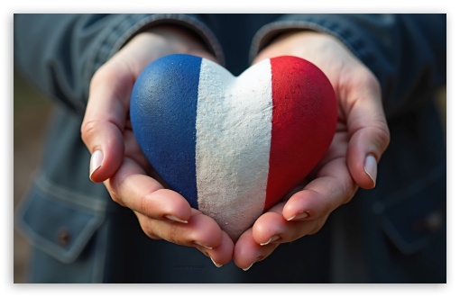 I Love France UltraHD Wallpaper for Widescreen 16:10 ;