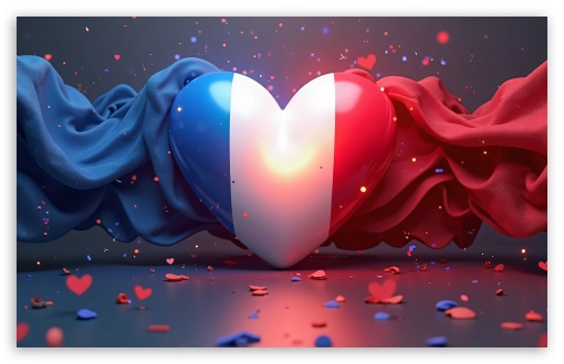 I Love France UltraHD Wallpaper for Widescreen 16:10 ;