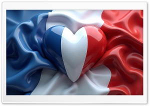 I Love France 4K UHD Wallpaper for Widescreen and UltraWide Desktop, UltraHD TV, Smartphone, Tablet