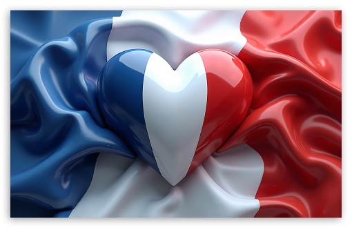 I Love France UltraHD Wallpaper for Widescreen 16:10 ;