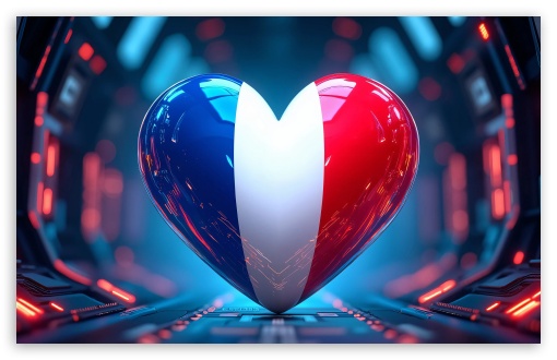 I Love France UltraHD Wallpaper for Widescreen 16:10 ;