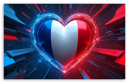 I Love France UltraHD Wallpaper for Widescreen 16:10 ;