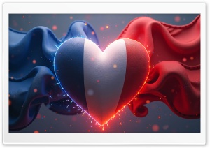 I Love France 4K UHD Wallpaper for Widescreen and UltraWide Desktop, UltraHD TV, Smartphone, Tablet