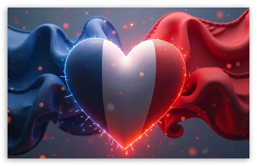 I Love France UltraHD Wallpaper for Widescreen 16:10 ;