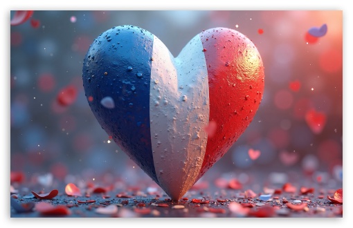 I Love France UltraHD Wallpaper for Widescreen 16:10 ;