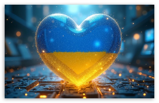 I Love Ukraine UltraHD Wallpaper for Widescreen 16:10 ;