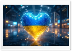 I Love Ukraine 4K UHD Wallpaper for Widescreen and UltraWide Desktop, UltraHD TV, Smartphone, Tablet