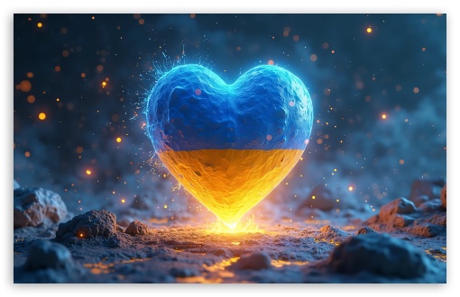 I Love Ukraine UltraHD Wallpaper for Widescreen 16:10 ;
