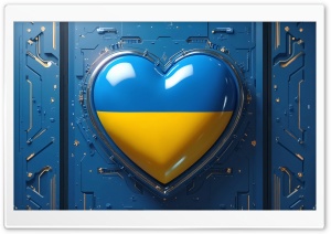 I Love Ukraine 4K UHD Wallpaper for Widescreen and UltraWide Desktop, UltraHD TV, Smartphone, Tablet