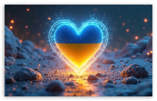 I Love Ukraine UltraHD Wallpaper for Widescreen 16:10 ;