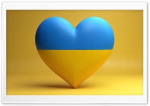 I Love Ukraine 4K UHD Wallpaper for Widescreen and UltraWide Desktop, UltraHD TV, Smartphone, Tablet