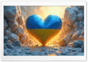 I Love Ukraine 4K UHD Wallpaper for Widescreen and UltraWide Desktop, UltraHD TV, Smartphone, Tablet
