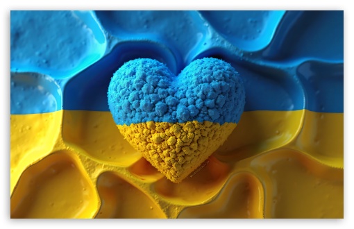 I Love Ukraine UltraHD Wallpaper for Widescreen 16:10 ;