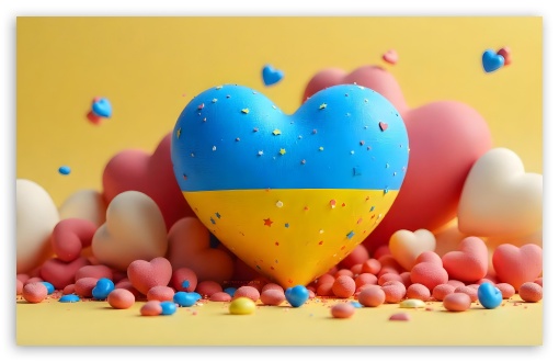 I Love Ukraine UltraHD Wallpaper for Widescreen 16:10 ;