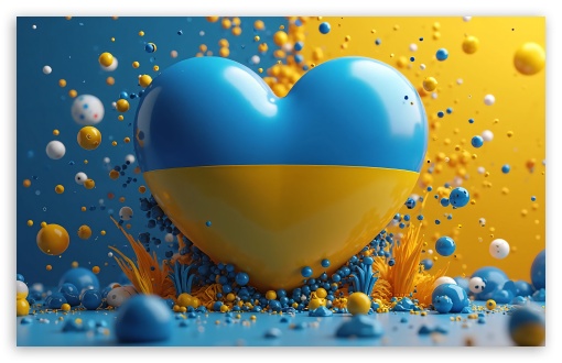 I Love Ukraine UltraHD Wallpaper for Widescreen 16:10 ;