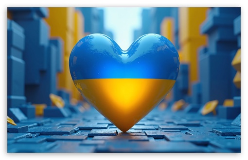 I Love Ukraine UltraHD Wallpaper for Widescreen 16:10 ;