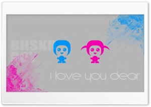 i love you 4K UHD Wallpaper for Widescreen and UltraWide Desktop, UltraHD TV, Smartphone, Tablet