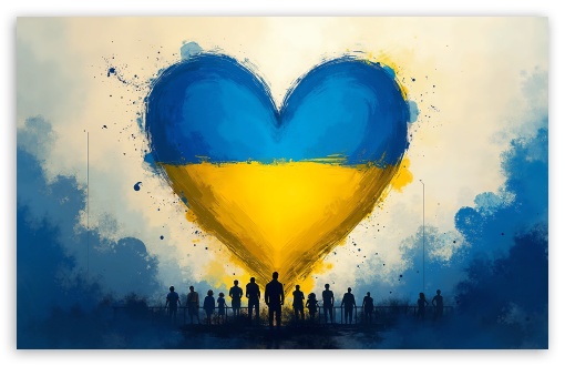 I Lovev Ukraine UltraHD Wallpaper for Widescreen 16:10 ;