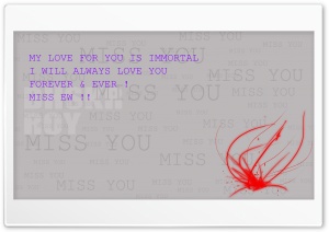 i miss you 4K UHD Wallpaper for Widescreen and UltraWide Desktop, UltraHD TV, Smartphone, Tablet