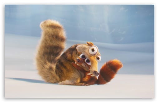 Ice Age Scrat Tales Baby Scrat UltraHD Wallpaper for UHD 16:9 ; HD 16:9 ; UltraWide 21:9 24:10 ; Widescreen 16:10 ; Tablet 1:1 ;