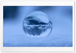 Ice Sphere Ultra HD Wallpaper for 4K UHD Widescreen desktop, tablet & smartphone
