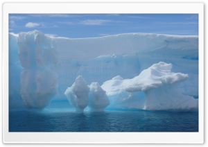Iceberg Melting Ultra HD Wallpaper for 4K UHD Widescreen desktop, tablet & smartphone