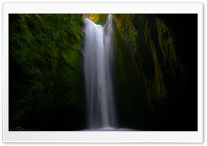 Iceland Hidden Waterfall 4K UHD Wallpaper for Widescreen and UltraWide Desktop, UltraHD TV, Smartphone, Tablet