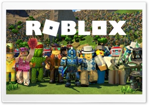 Iconic Characters from Roblox 4K UHD Wallpaper for Widescreen and UltraWide Desktop, UltraHD TV, Smartphone, Tablet
